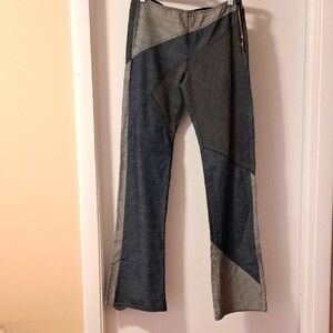 Joseph Denim Patchwork Flare Jeans